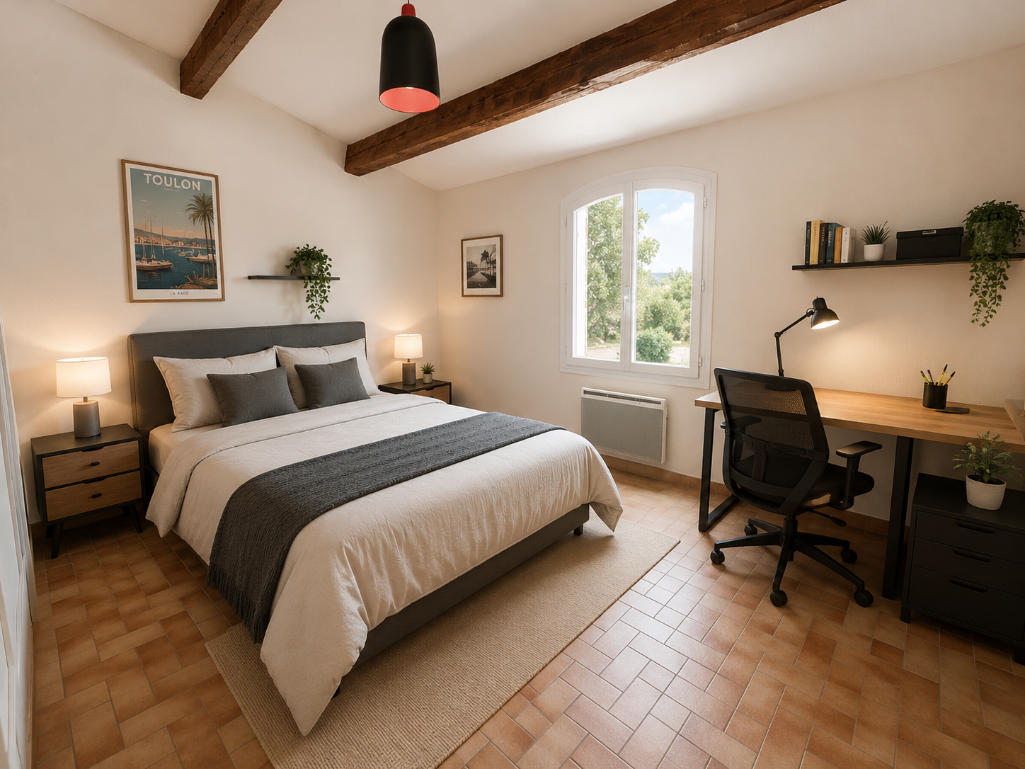 TOULON: SPACIEUSE VILLA DANS DOMAINE SECURISE, AU CALME, AVEC VUE DEGAGEE
