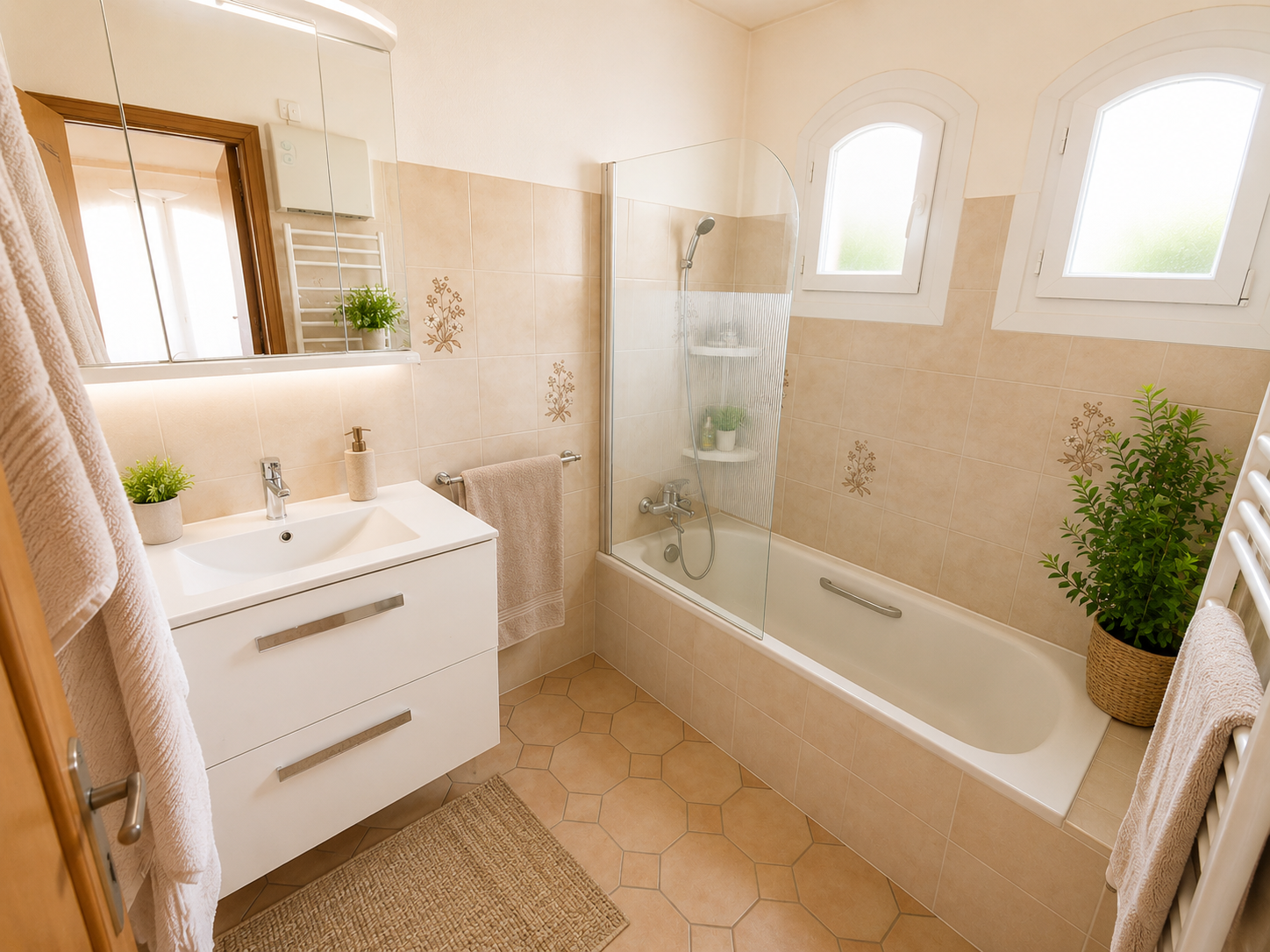 TOULON: SPACIEUSE VILLA DANS DOMAINE SECURISE, AU CALME, AVEC VUE DEGAGEE