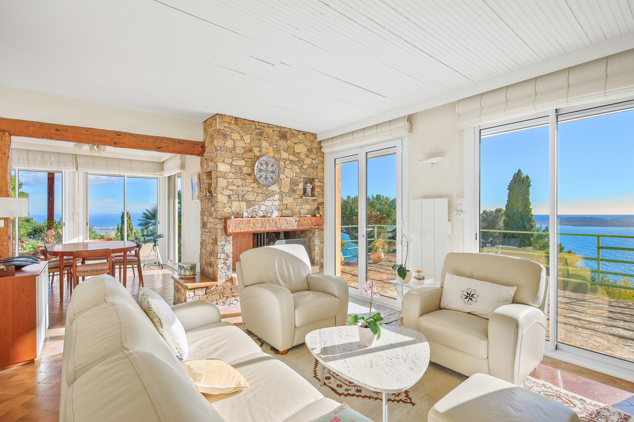 VILLA VUE PANORAMIQUE SUR MER ET ILES