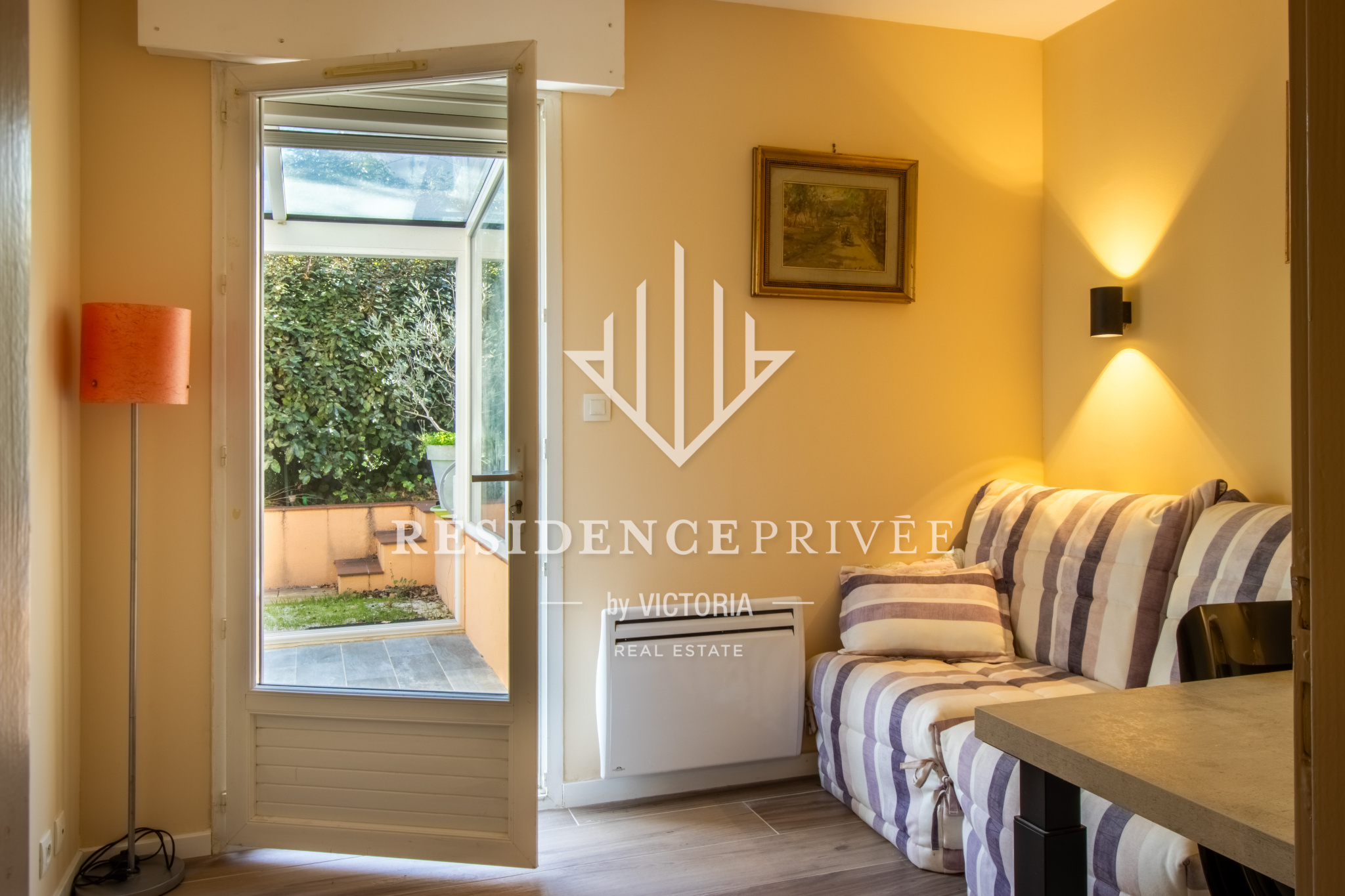 Rez-de-jardin en centre ville, au calme avec 3 chambres