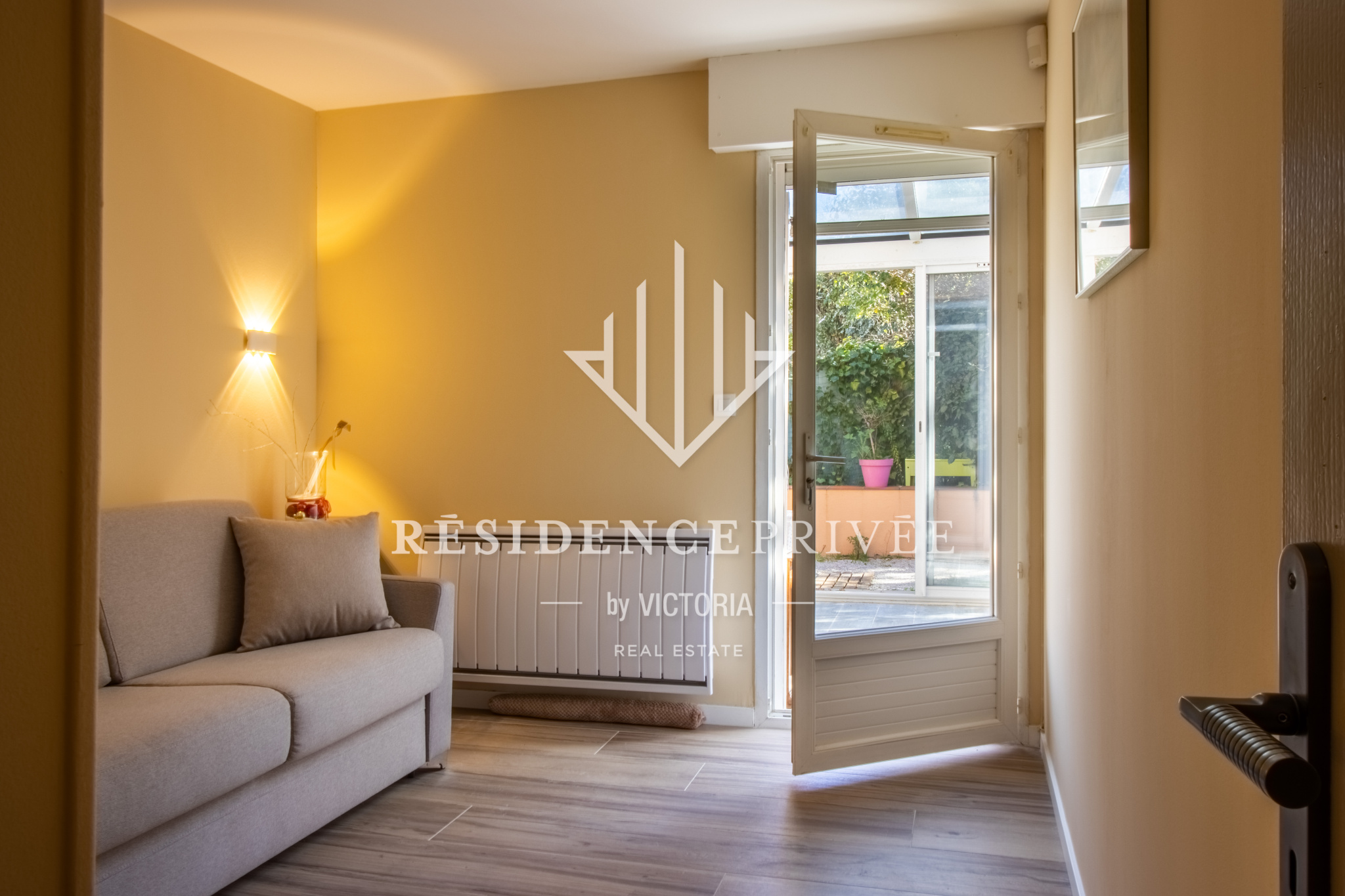 Rez-de-jardin en centre ville, au calme avec 3 chambres