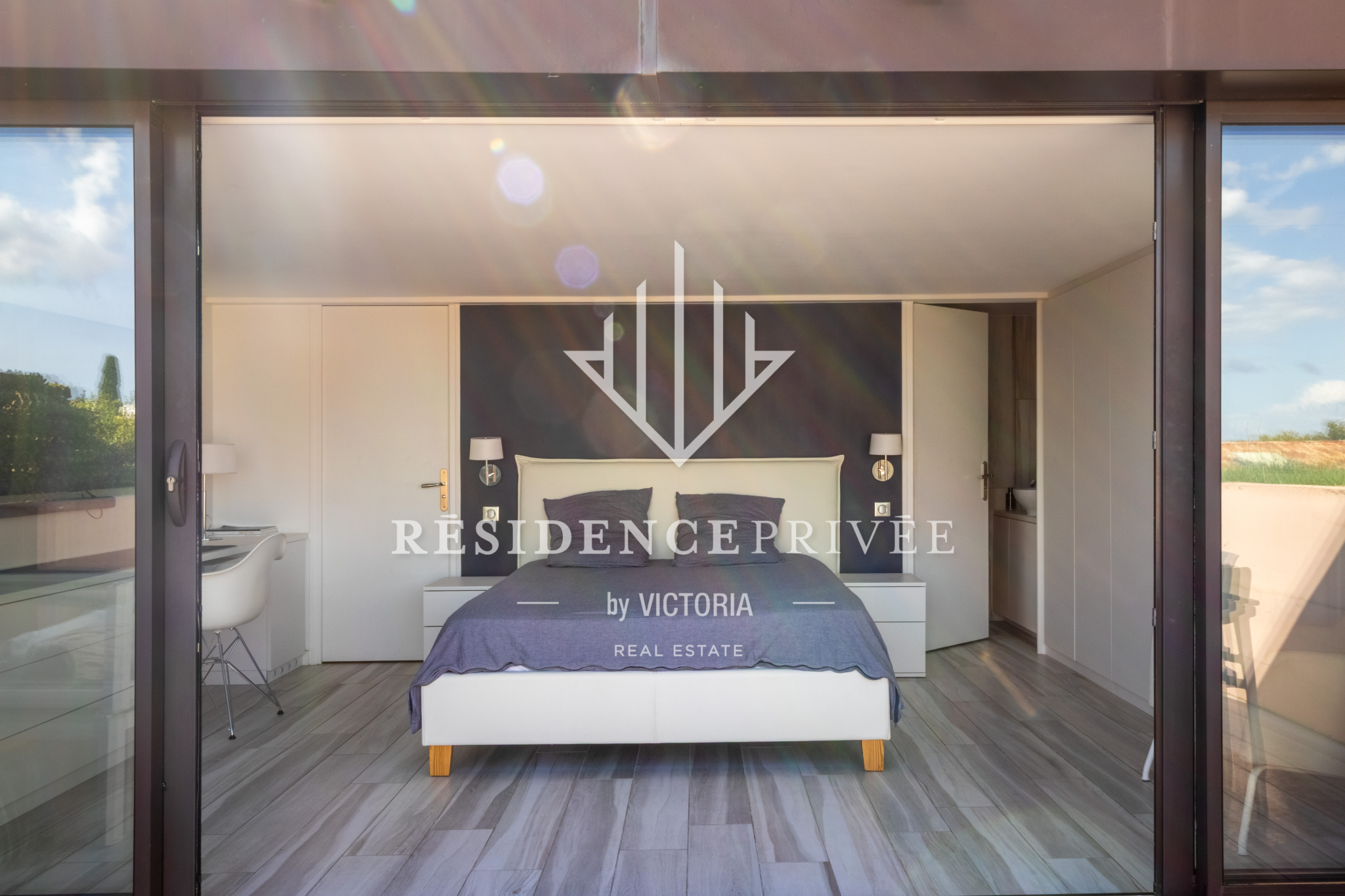 Dernier étage avec vue mer, 2 chambres et 2 terrasses