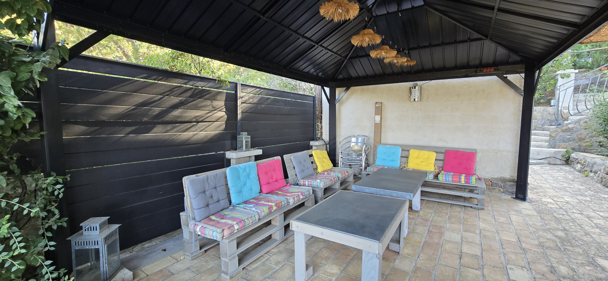 Villa avec vue mer à Carqueiranne   Quartier prisé et calme