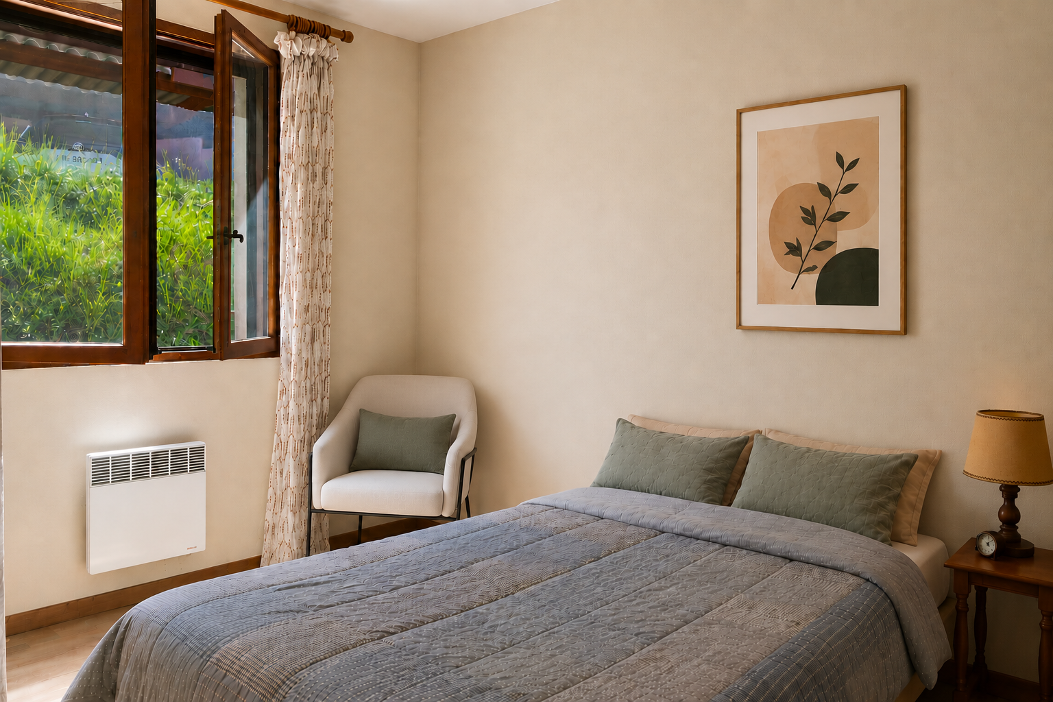 Villa avec terrain de 3000m2 et appartement indépendant