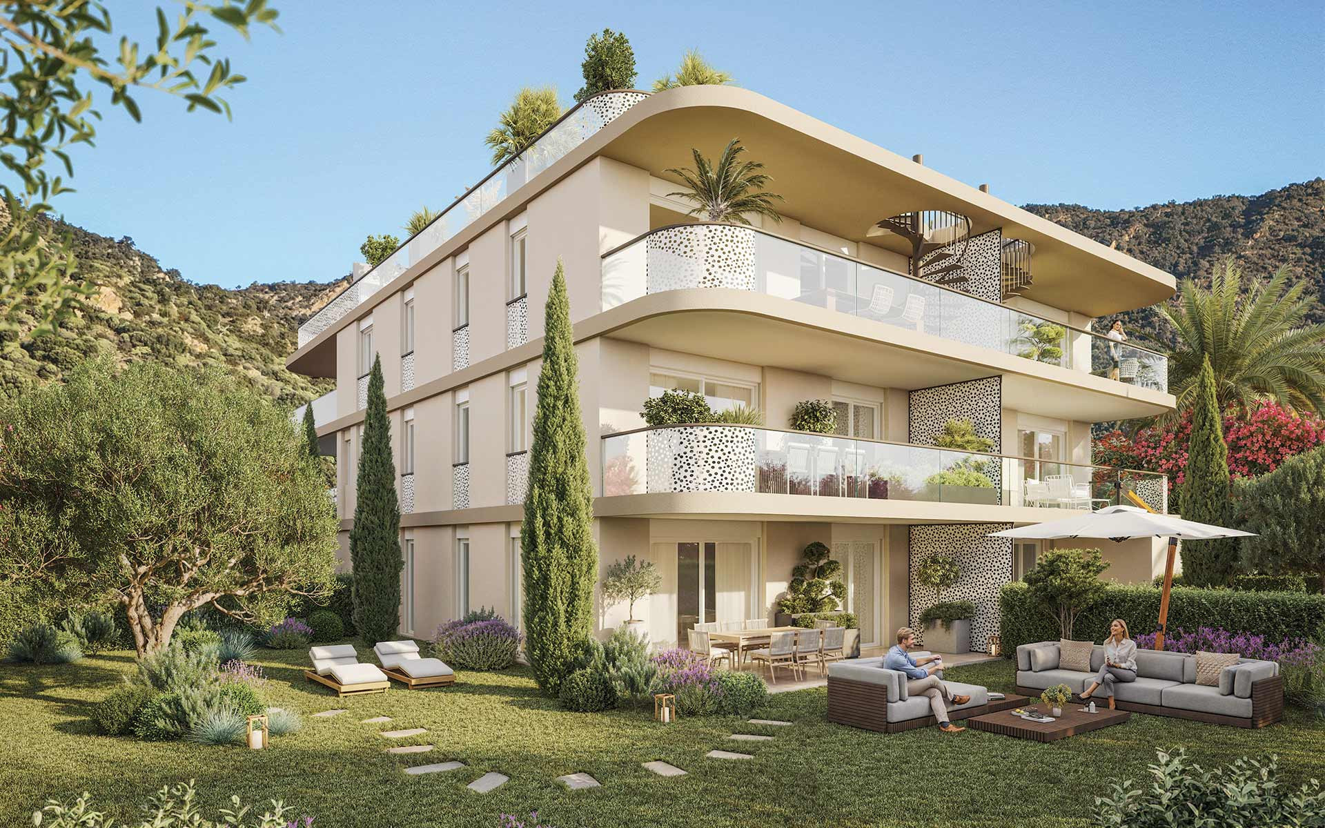 T5 rooftop vue mer à Saint-Clair – Le Lavandou