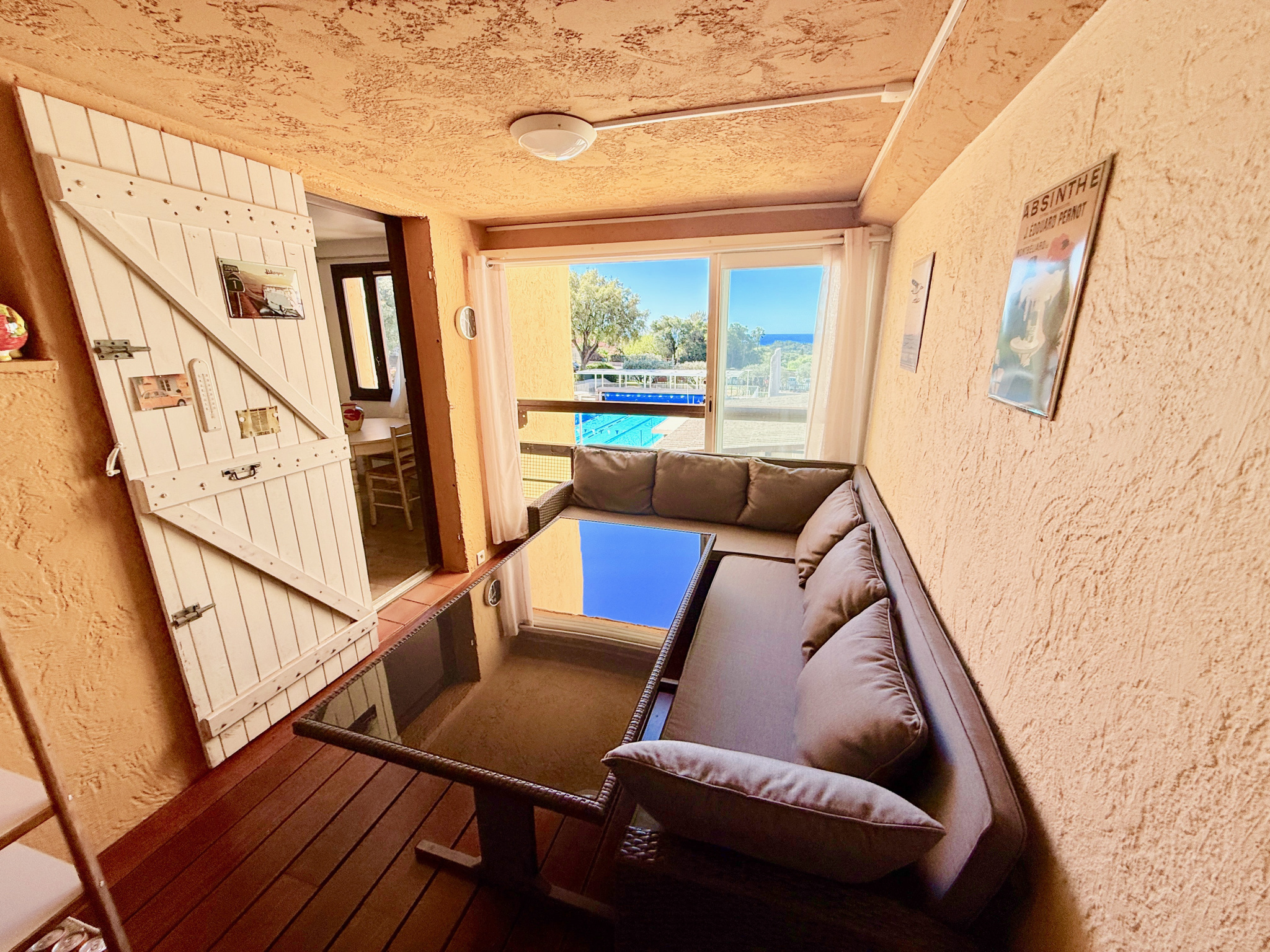 Élégant T2 avec loggia et vue mer panoramique