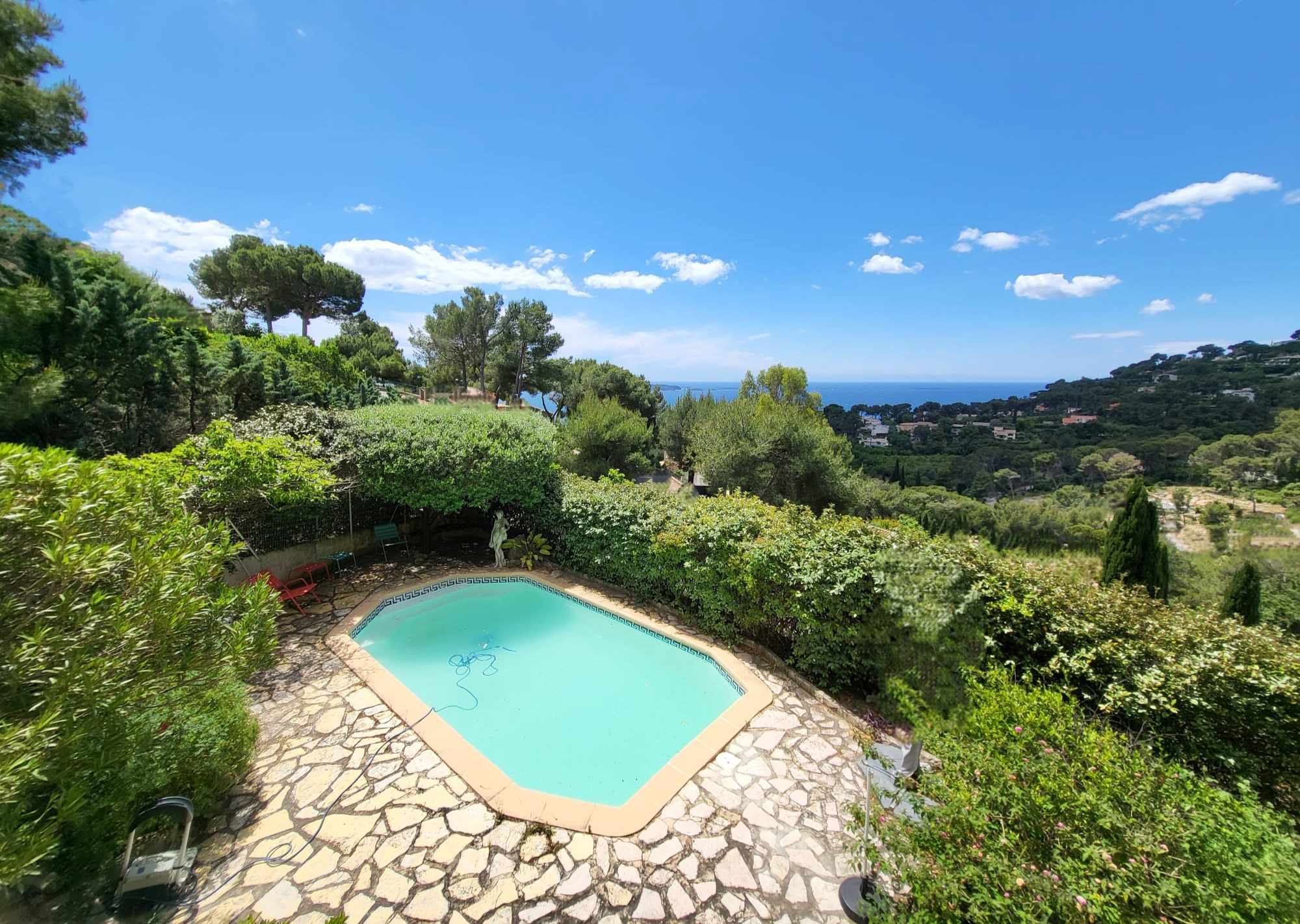 MONT DES OISEAUX – VUE MER – PLEIN SUD – VILLA AVEC PISCINE
