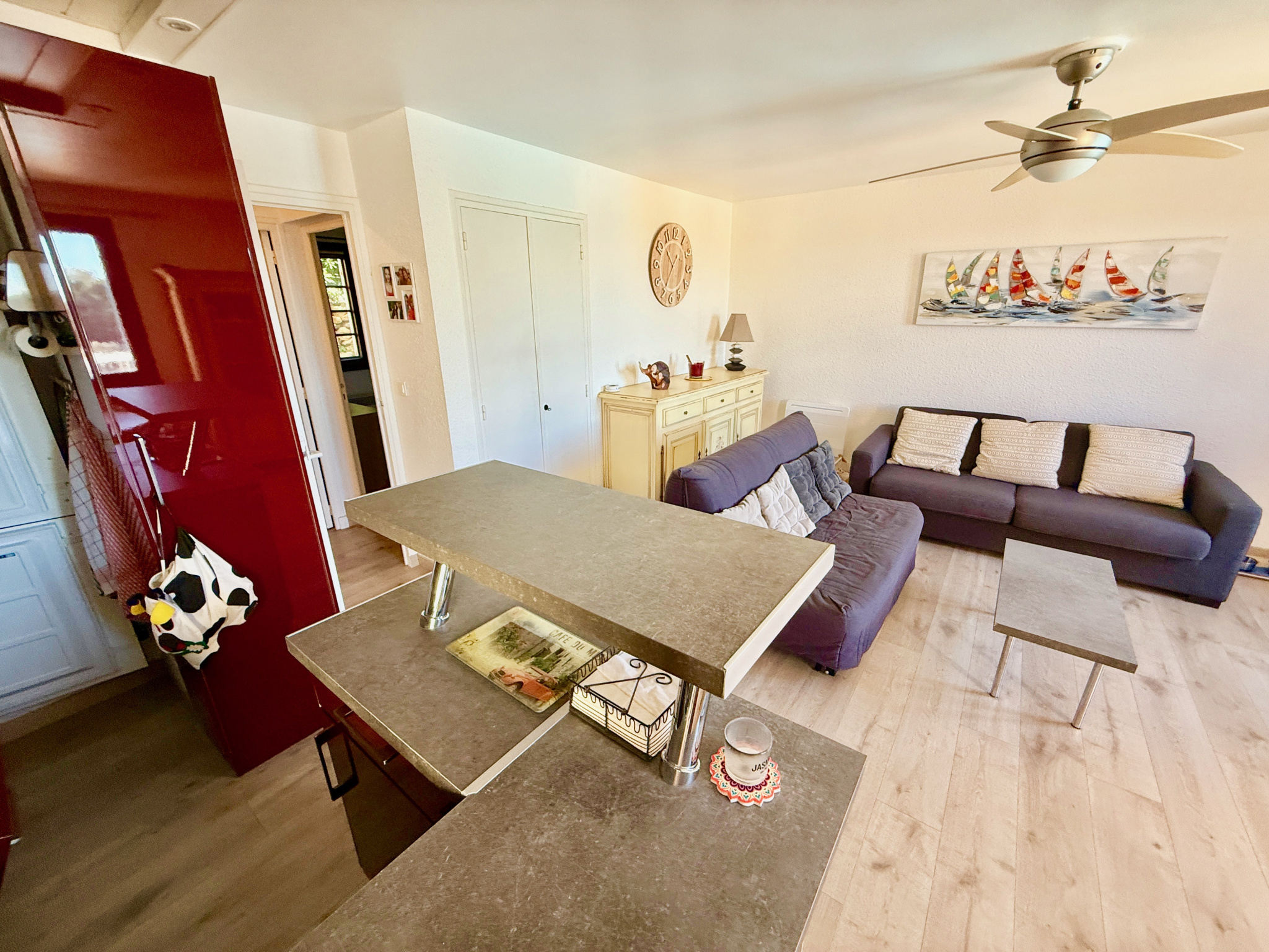 Élégant T2 avec loggia et vue mer panoramique